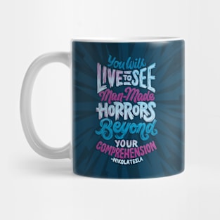 Man Made Horrors Mug